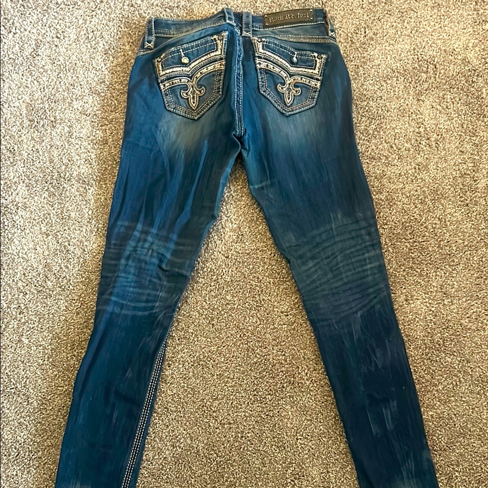 Rock Revival Jeans sz 27 seam 31/32
